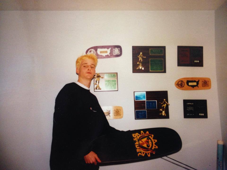 Rob Dyrdek's progress when he was younger